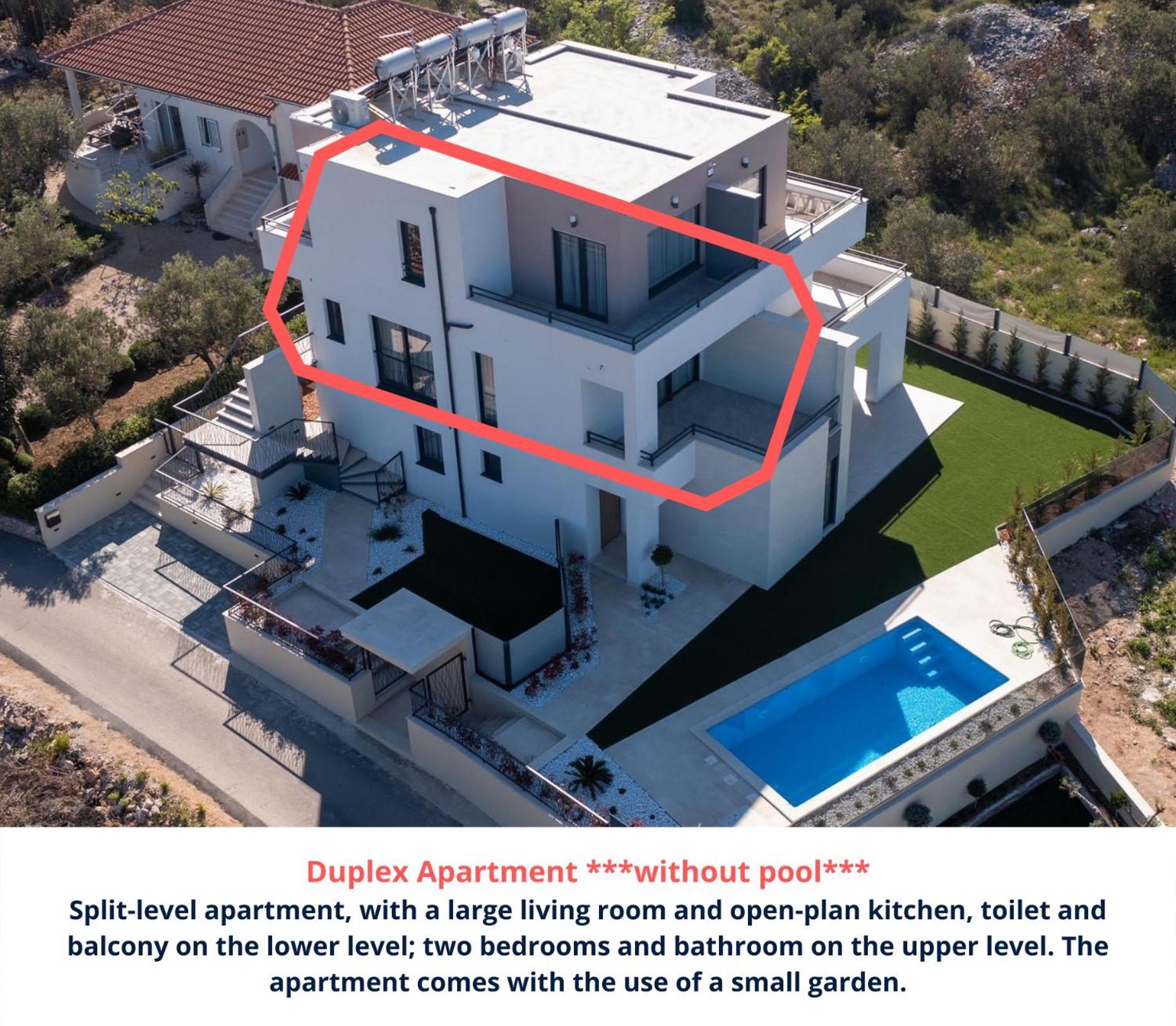 Villa Magna Luxury Apartments Murter Rum bild