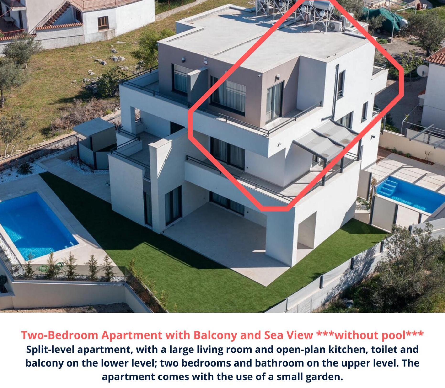Villa Magna Luxury Apartments Murter Exteriör bild